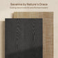 Large Rattan Bookcase With Adjustable Storage Shelves