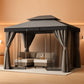 Outdoor Gazebo 10x13 With Mosquito Netting Weatherproof