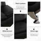 3 Piece Black Sofa Set Modern Living Room Couch Set Sofa Loveseat Chair For Home Decor