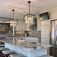 Black Crystal Chandelier For Entryway Ceiling Light