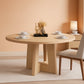 47 Round Dining Table Pedestal Traditional Farmhouse