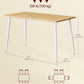 Golden Oak Farmhouse Dining Table 55.1 Top Seats 4 To 6