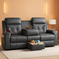 Recliner Sofa With Extra Oversized Storage Cupholders