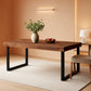 Walnut 55 Inch Rectangular Dining Table Construction