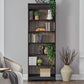 Liberty Meritage 84 Inch Charcoal Adjustable Bookcase