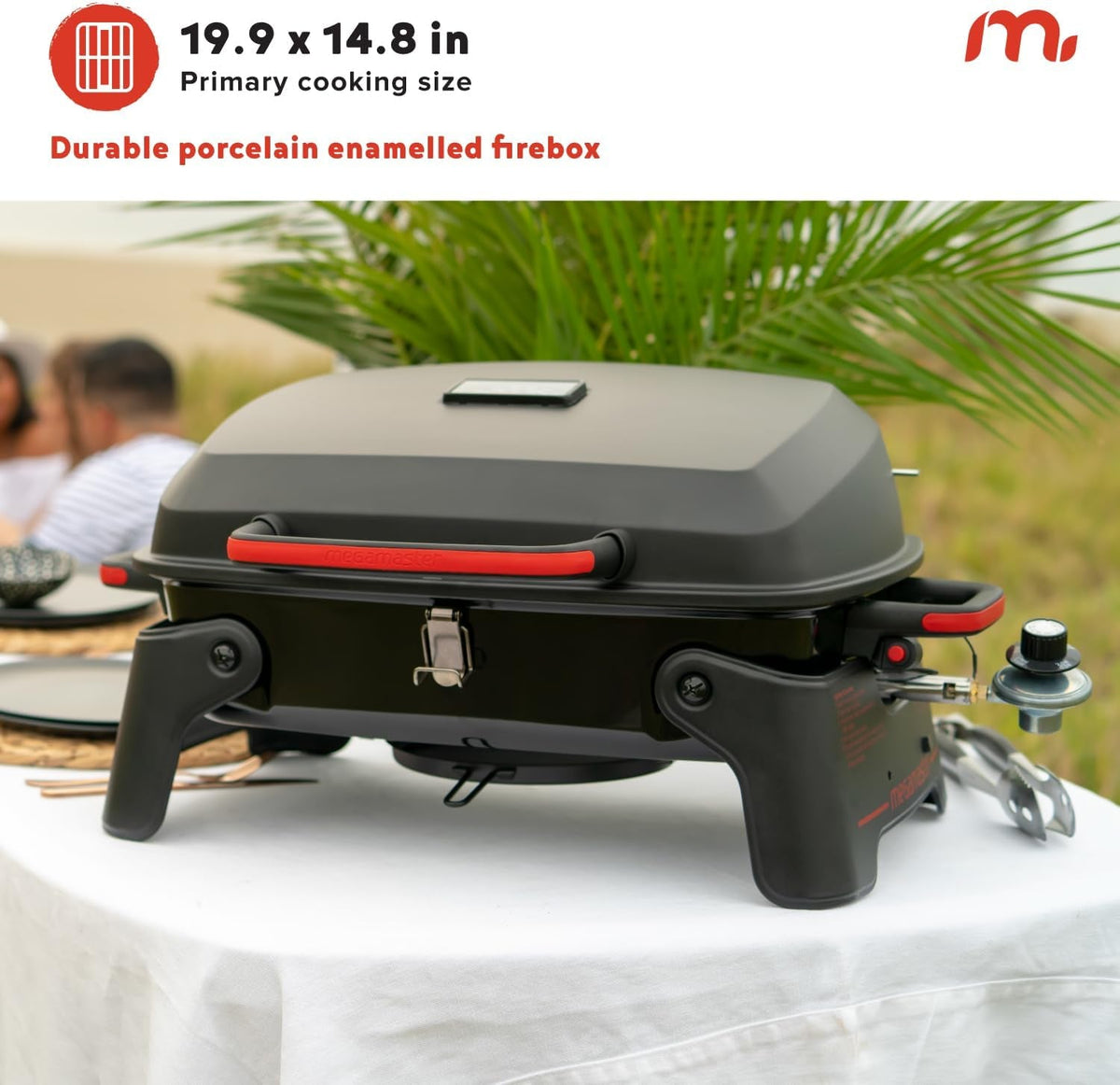 11000 BTU Stainless Steel Multipurpose Propane Grill