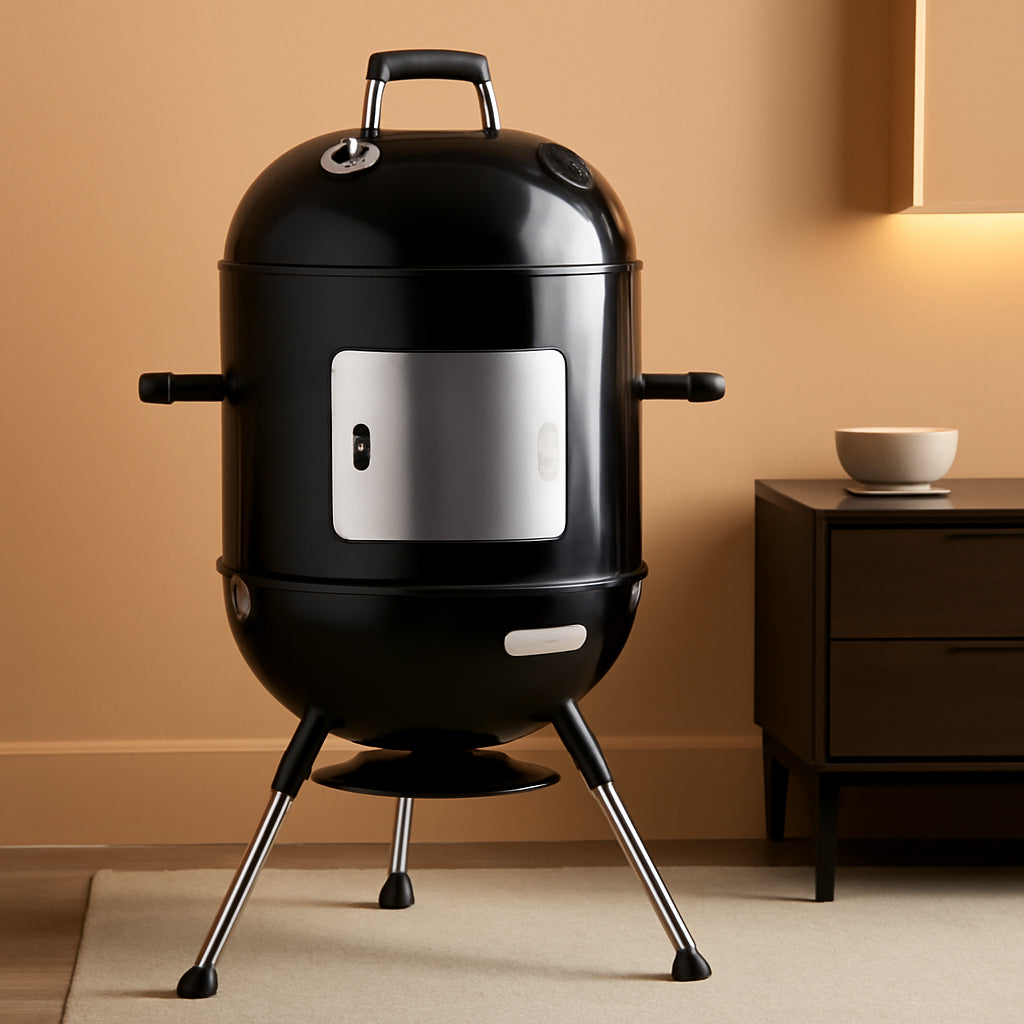 18Inch Charcoal Vertical Barbecue Grill With Venting