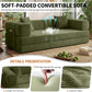 Emerald 78.8 Inches Transformable Sleeper Couch Bed