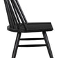 Talia Windsor UltraMatte Black Ashwood Dining Chair
