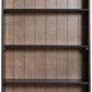 Liberty Meritage 84 Inch Charcoal Adjustable Bookcase