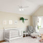 44 Inch Indoor Ceiling Fan With LED Lights Quiet Motor