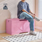 Rose Pink 39.4 Inches Premium Storage Bench Toy Chest