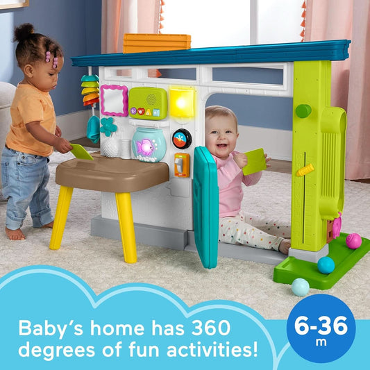 Baby Learning Toy Playhouse With Interactive Stages