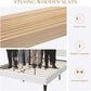 Queen Velvet Upholstered Bed Frame With USB Charging