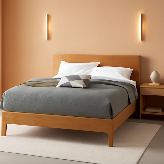 Premium Twelveinch Wood Platform Bed Slats Full Size