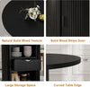 47 Round Farmhouse Dining Table Storage Compartment