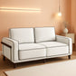 80 Inches Cloudlike Loveseat Sofa White Upholstered