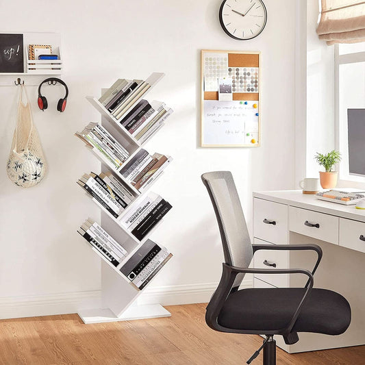 Tree Branch Bookshelf 8 Tier For Small Spaces Home Office-0