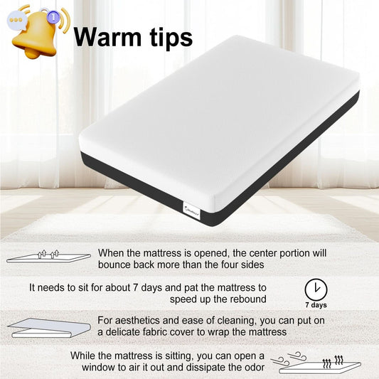 Queen Memory Foam Mattress Certipur US Certified Quality-1
