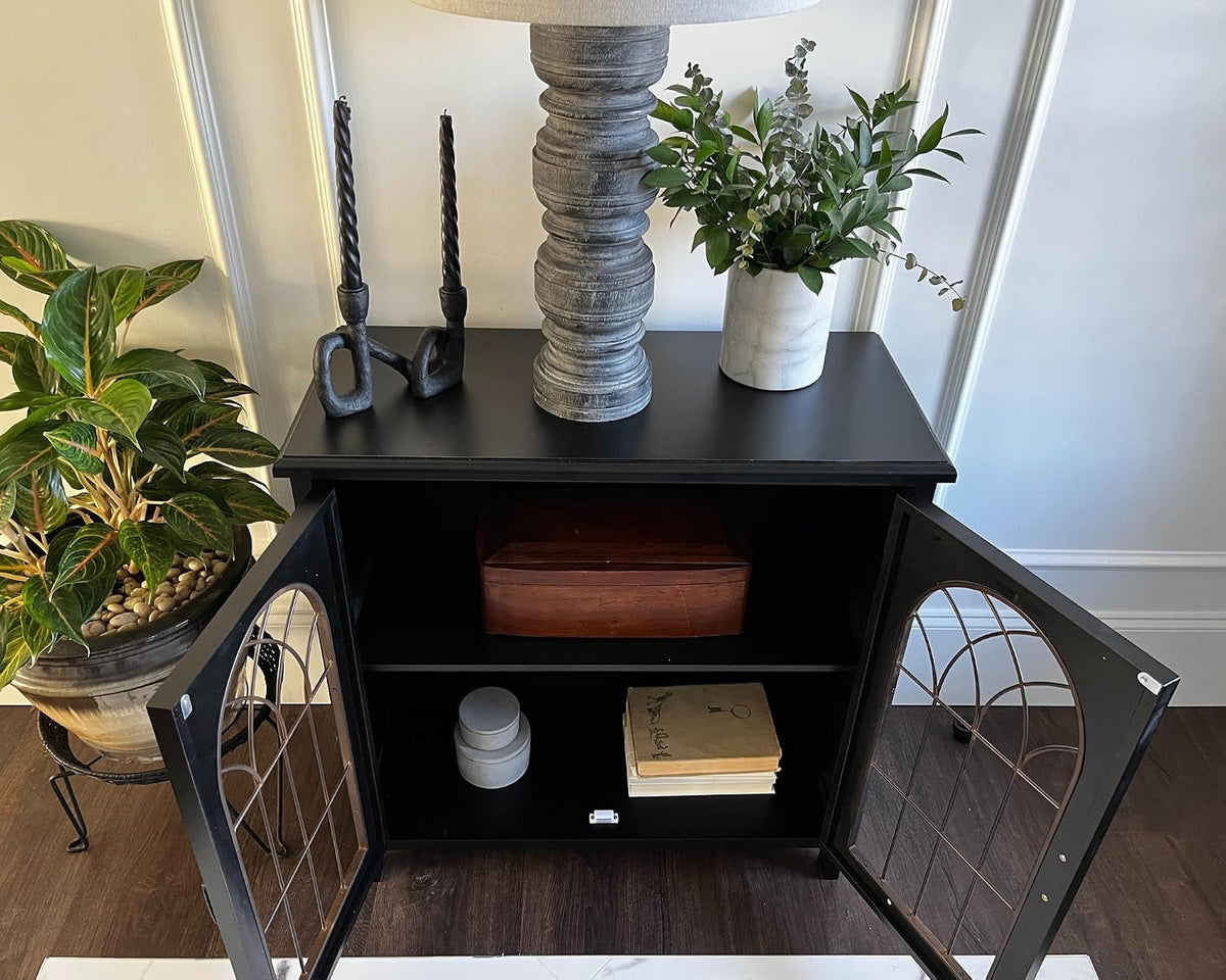 Small Solid Wood Hallway Storage Solutions Cabinet-3