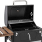 24 Inch Charcoal Grill With Adjustable Charcoal Pan