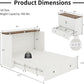 Farmhouse Murphy Bed With 900Lbs Capacity Charging Station
