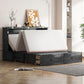 Queen Murphy Cabinet Bed Premium Mattress Included-3
