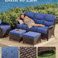 Luxury Outdoor Patio Furniture Set with Thick Cushions