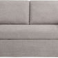 Full Size Slipcovered Convertible Sleeper Sofa Comfortably