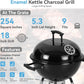 18 Inch Kettle Charcoal Grill With Porcelain EnamelLid