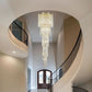 Seventy Nine Inch Gold Crystal Chandelier With K9 Crystals