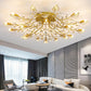 Crystal Luster Ceiling Light Chandelier Semi Flush