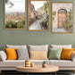 Framed Wall Art 16x24 Florence Tuscan Cityscape Set