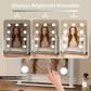 Lighted Makeup Vanity Mirror With 3 Color Modes And 10X Magnification White