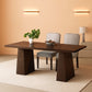 Garvee 71 Rectangular Wooden Dining Table Farmhouse