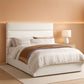 Full Size Platform Bed Underbed Storage Drawers White