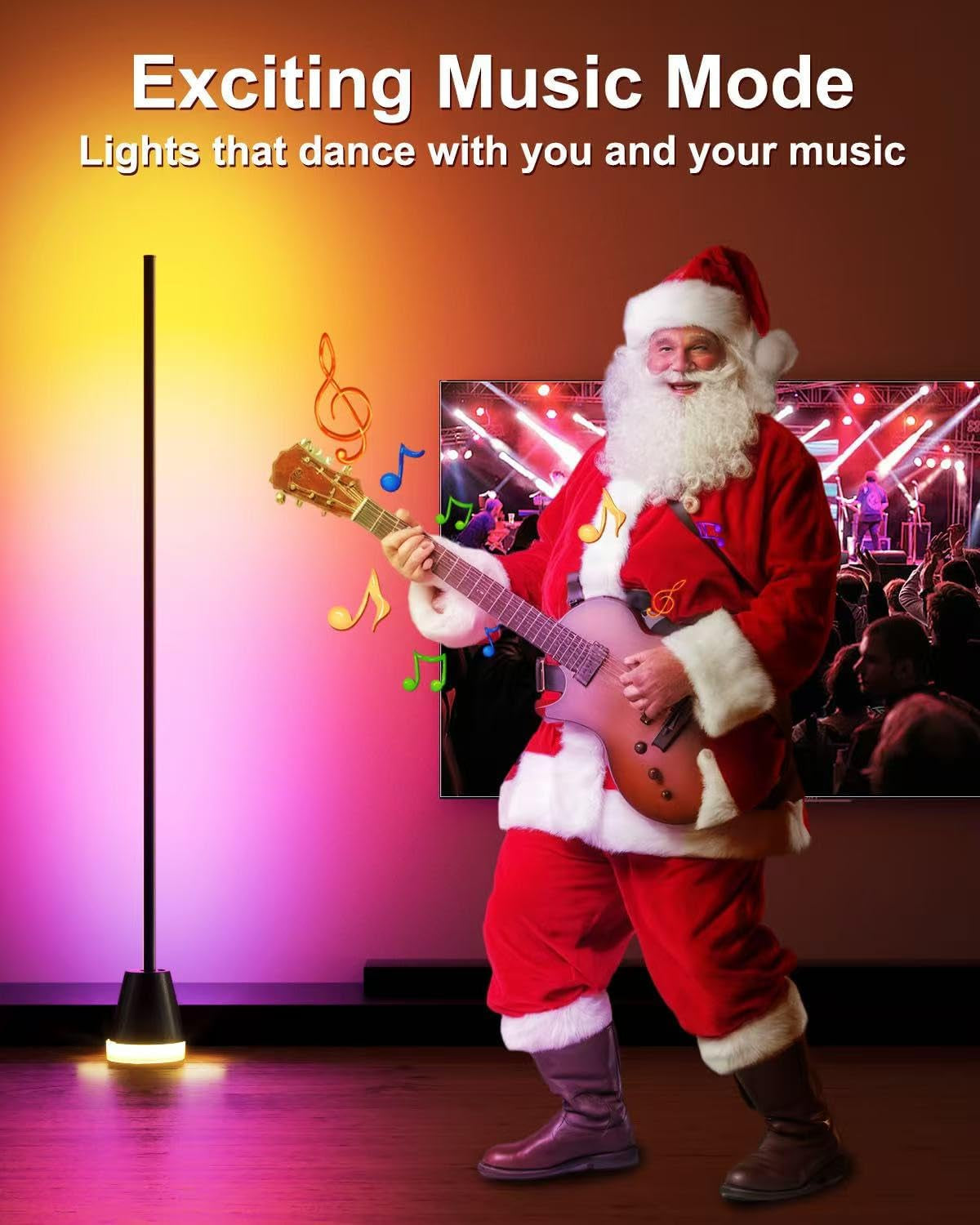 Programmable RGB Ambient Corner Floor Lamp Controller