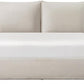 Linna Chenille Upholstered Eastern King Bed Beige Finish