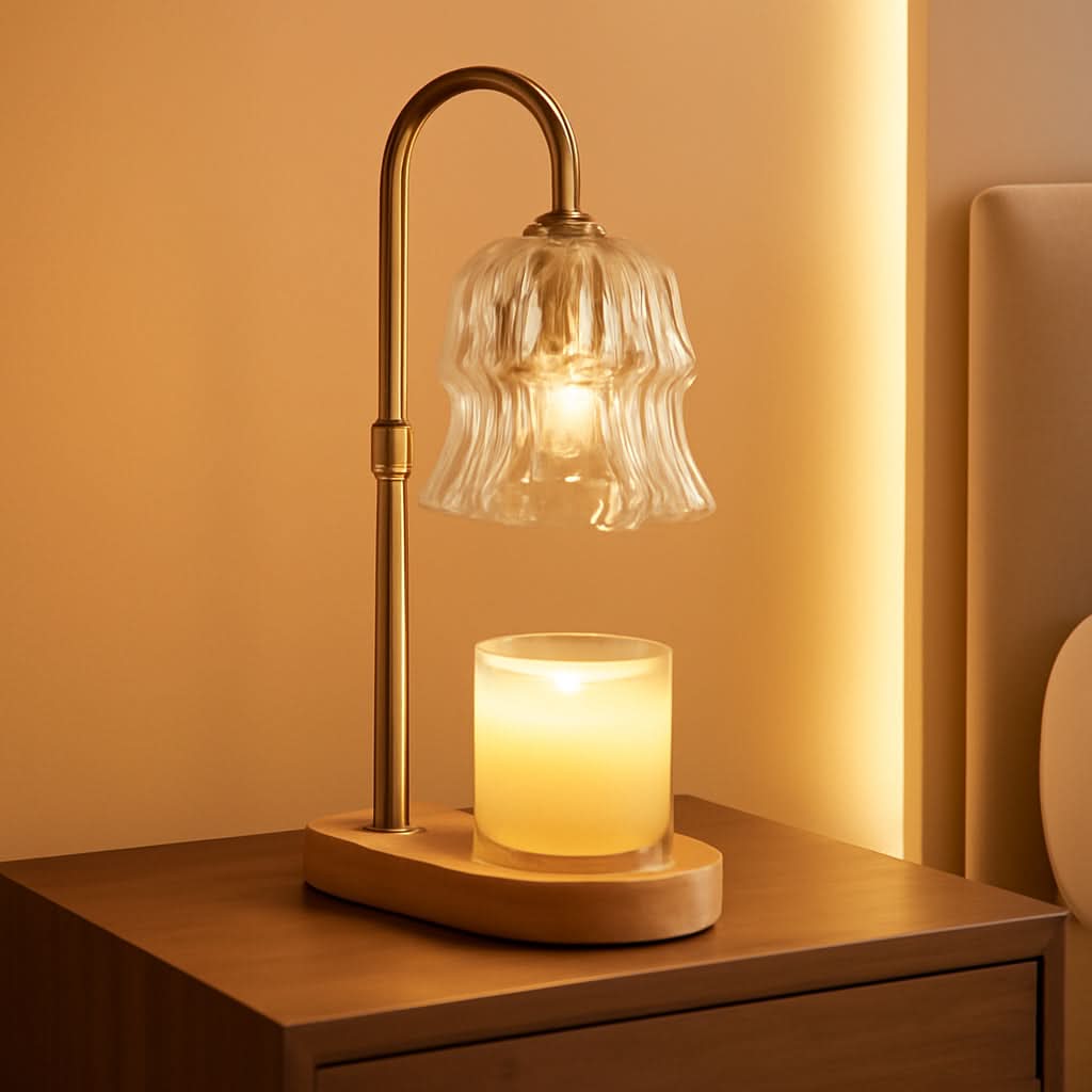 Candle Warmer Lamp With AdjustableTimer Dimmable LED