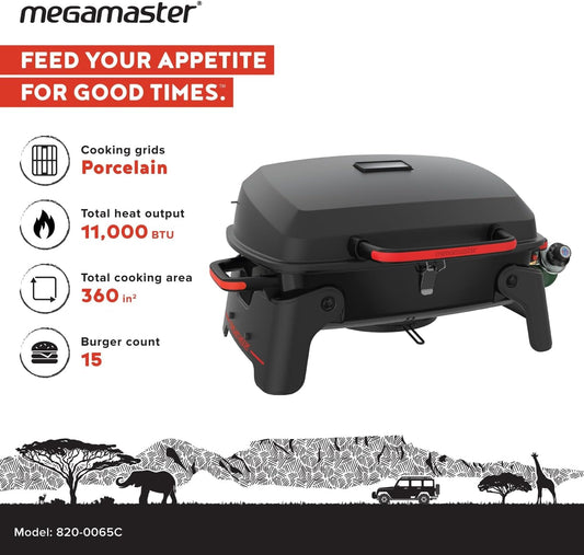 11000 BTU Stainless Steel Multipurpose Propane Grill