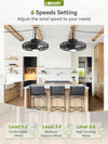 Outdoor Ceiling Fan With Lights IP65 Weather resistant