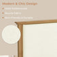Queen Platform Bed Frame Boucle Upholstered Headboard