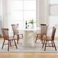 Walnut Windsor Contemporary Dining Chairs Collection Set
