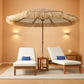8ft Tiki Umbrella With UPF50 Ultraviolet Protection