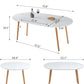 Extendable Oval Dining Table Metal Construction Grey-1
