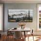 Green Forest Contemporary Wall Art 24x48 BohemianDecor