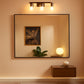 60x40 Inches Black Aluminum Rectangular Wall Mirror