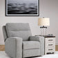 Gray Power Recliner With Adjustable Comfort For Living Room