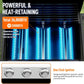 Three Burner Portable Propane Grill Weather Resistant BTU