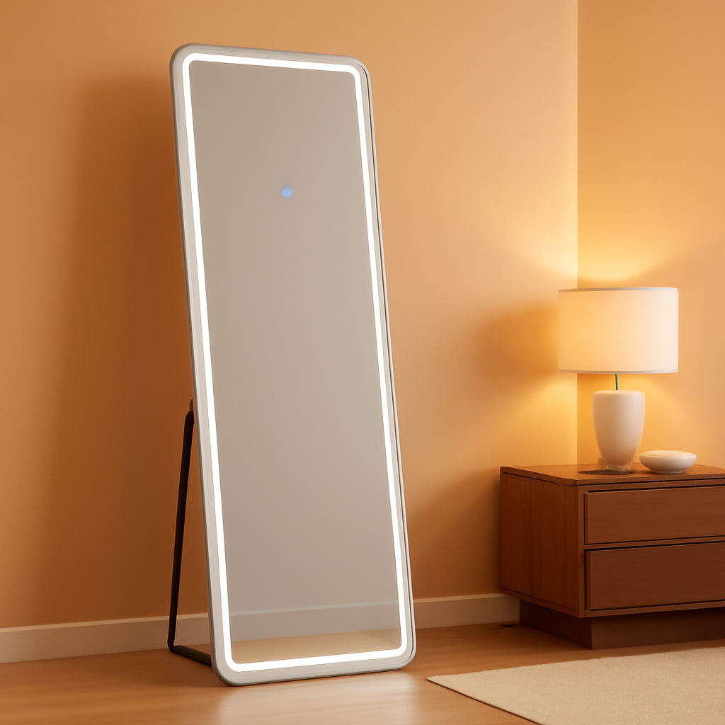 56x20 Inch Dimmable Illuminated Full Length Mirror